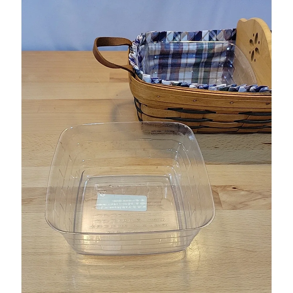 Longaberger divided basket